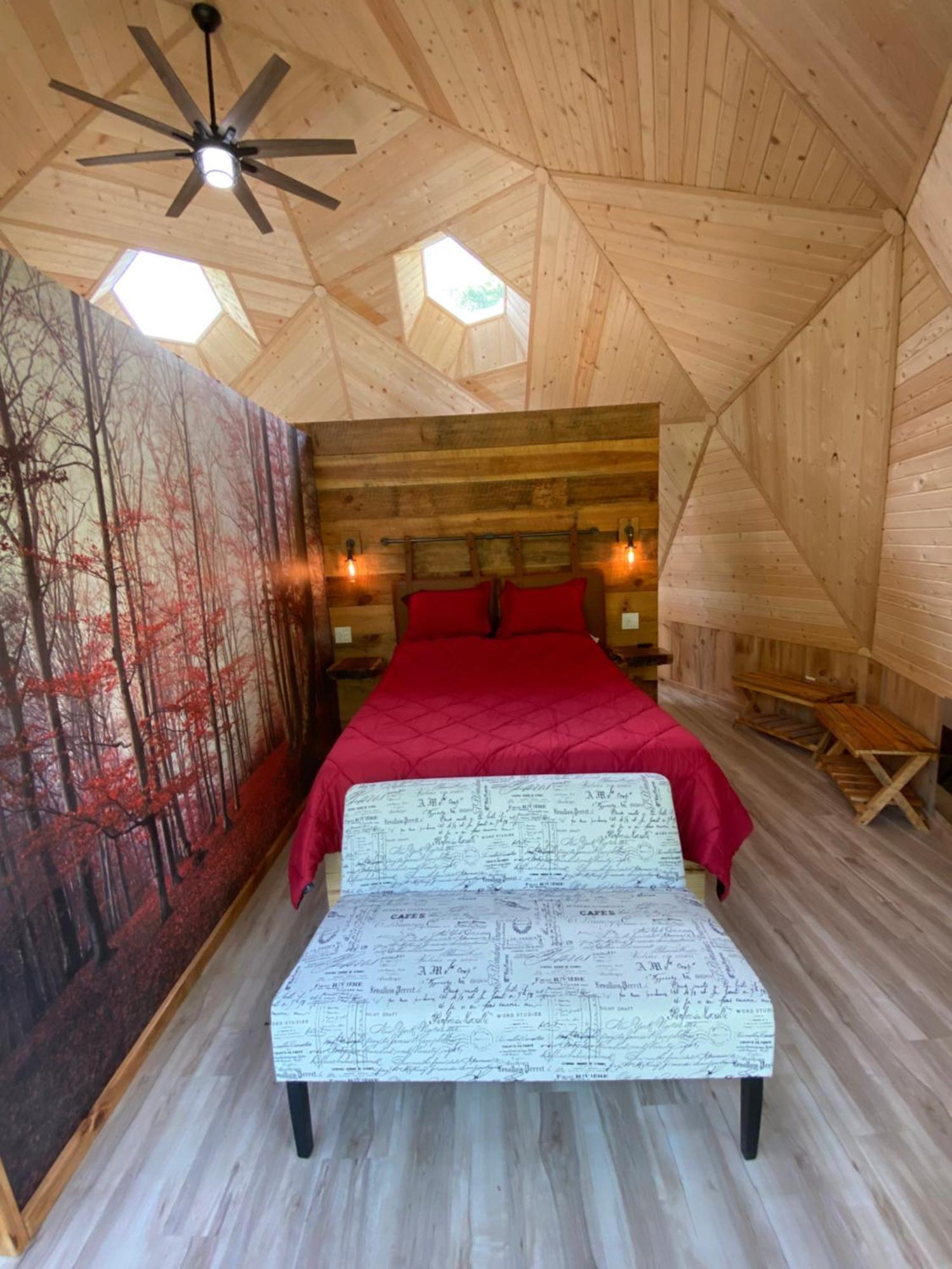 Natahala Glamping Red Dome #23 Topton Exterior foto