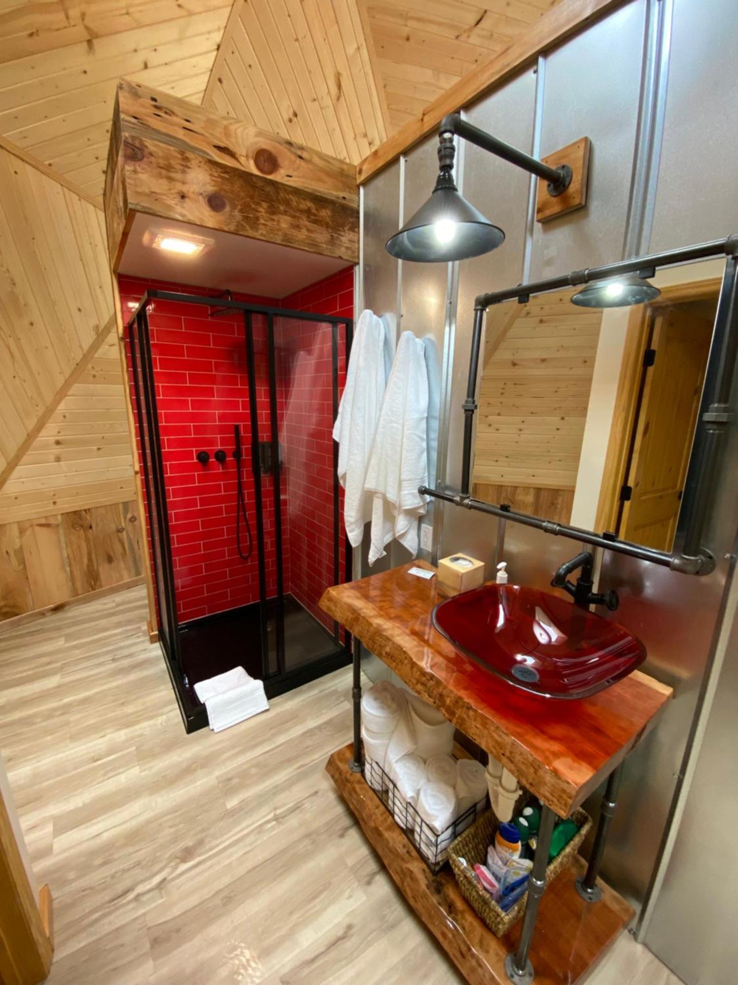 Natahala Glamping Red Dome #23 Topton Exterior foto